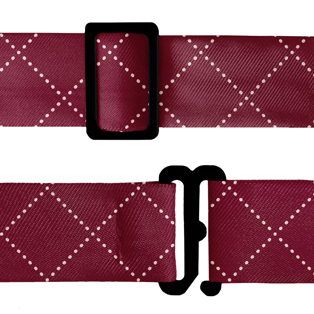 Quilted Plaid Bow Tie - Bow Tie Hardware - Knotty Tie Co.