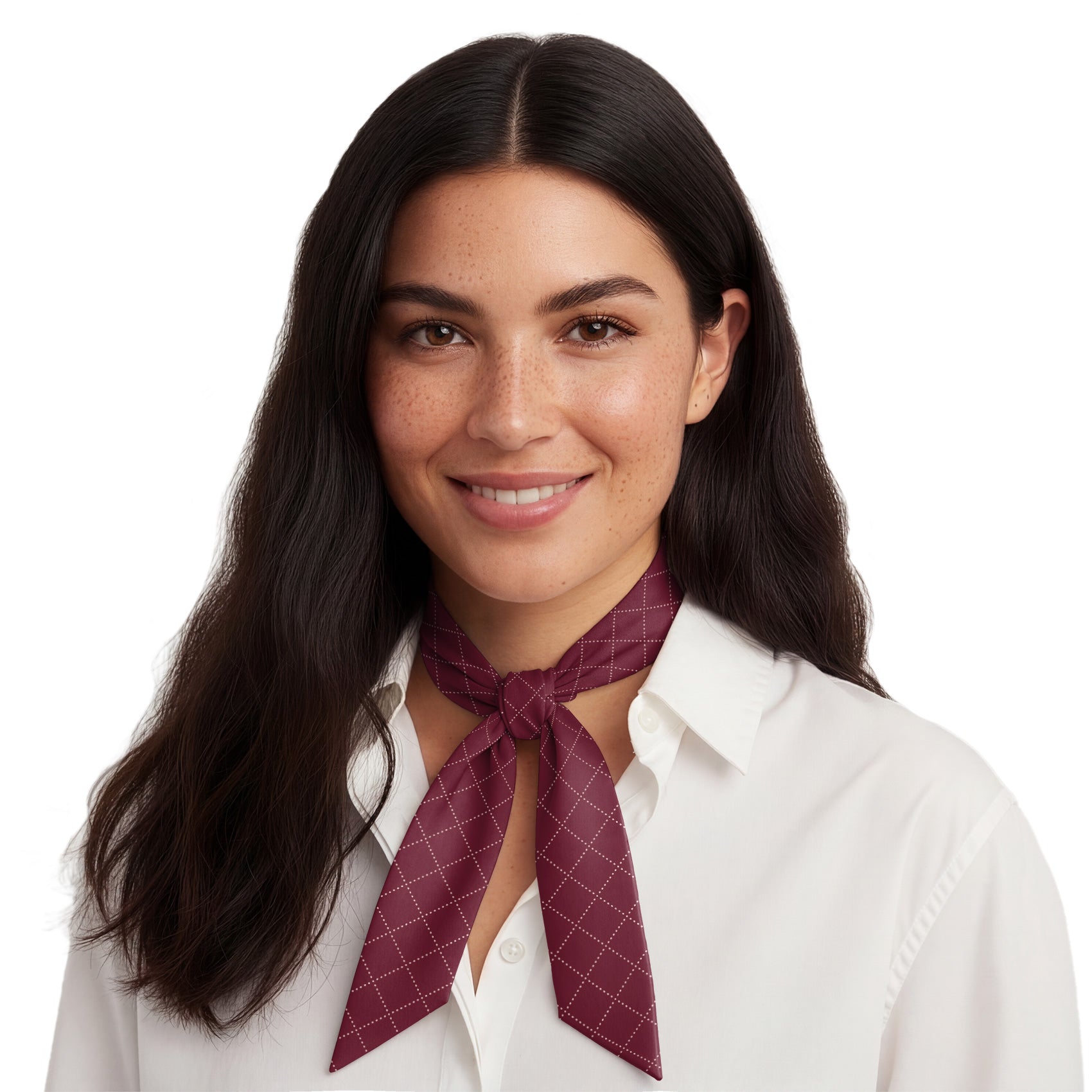 Quilted Plaid Hair Scarf - Neck Scarves - Knotty Tie Co.