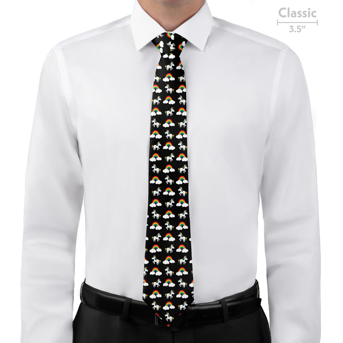 Rainbow Unicorn Necktie - Classic - Knotty Tie Co.