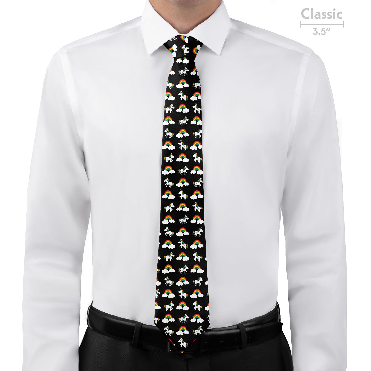 Rainbow Unicorn Necktie - Classic - Knotty Tie Co.