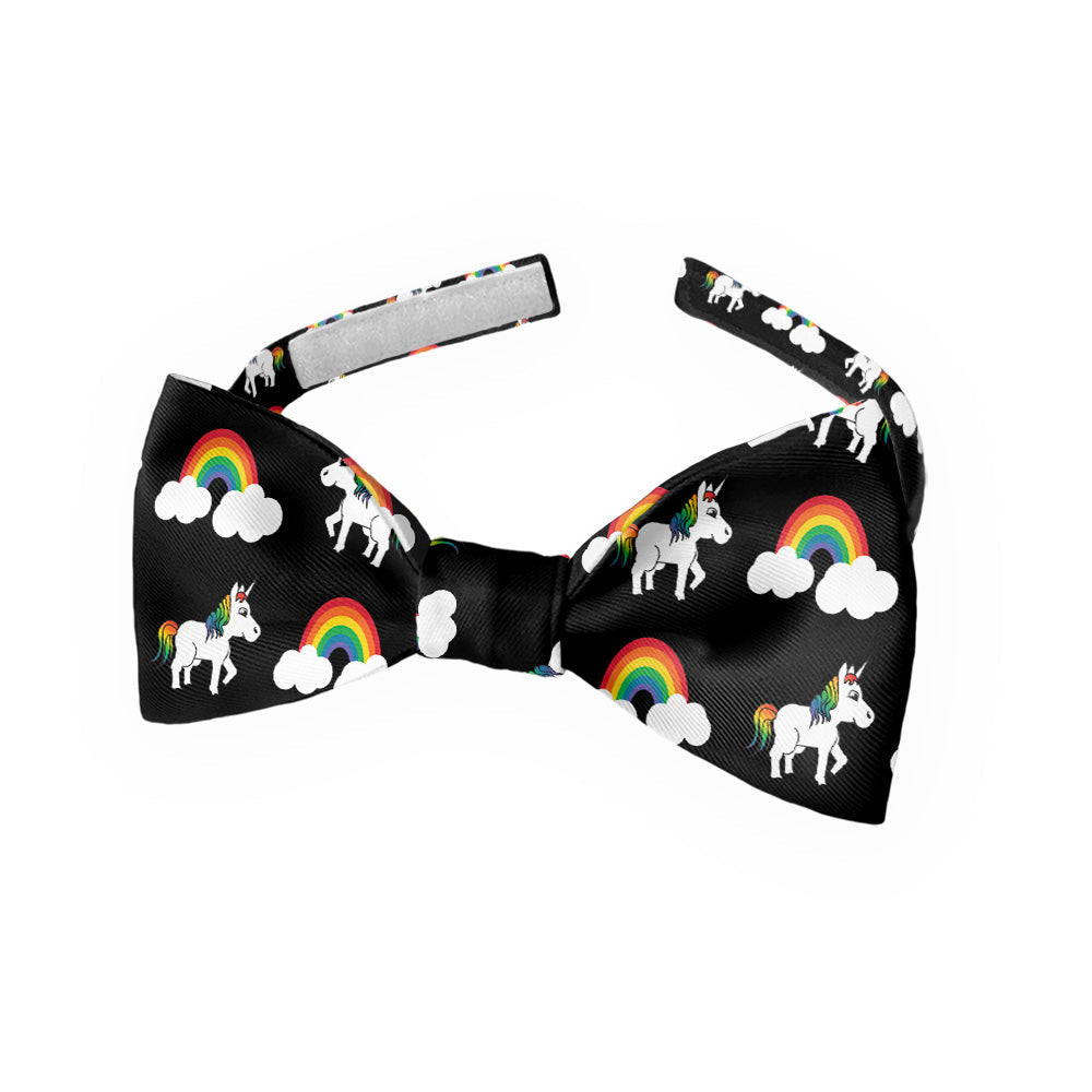 Rainbow Unicorn Bow Tie - Kids Pre-Tied 9.5-12.5" -  - Knotty Tie Co.