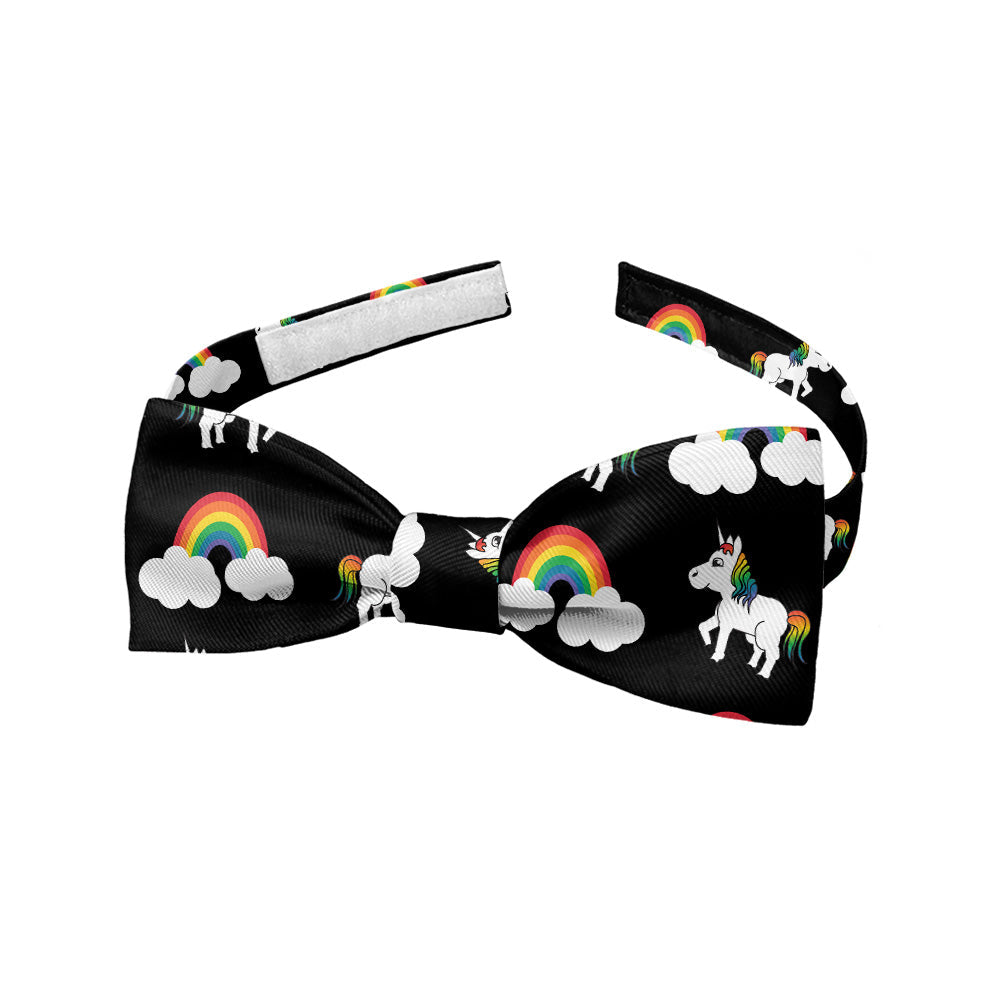 Rainbow Unicorn Bow Tie - Baby Pre-Tied 9.5-12.5" -  - Knotty Tie Co.
