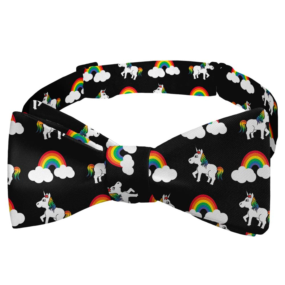 Rainbow Unicorn Bow Tie - Self Tie Bow Tie - Knotty Tie Co.