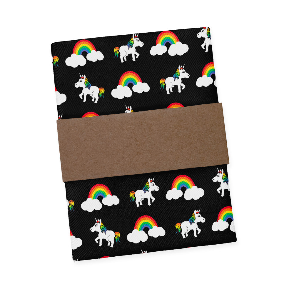 Rainbow Unicorn Pocket Square - Packaging - Knotty Tie Co.