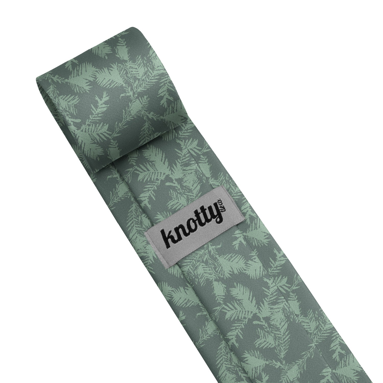 Redwood Necktie - Tag - Knotty Tie Co.