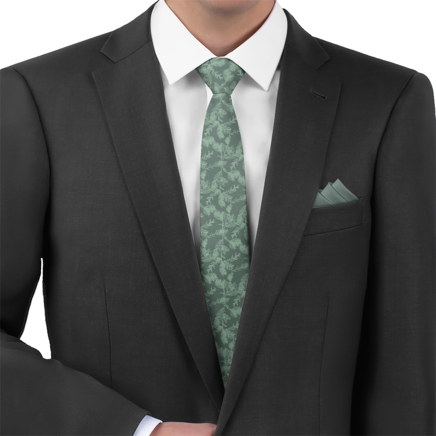 Redwood Necktie - Matching Pocket Square - Knotty Tie Co.
