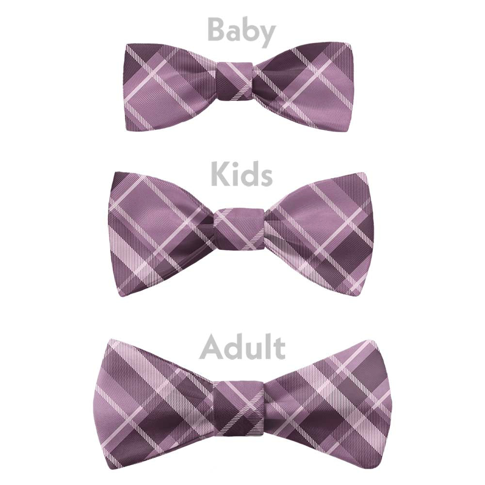 Regal Plaid Bow Tie - Bow Sizes - Knotty Tie Co.