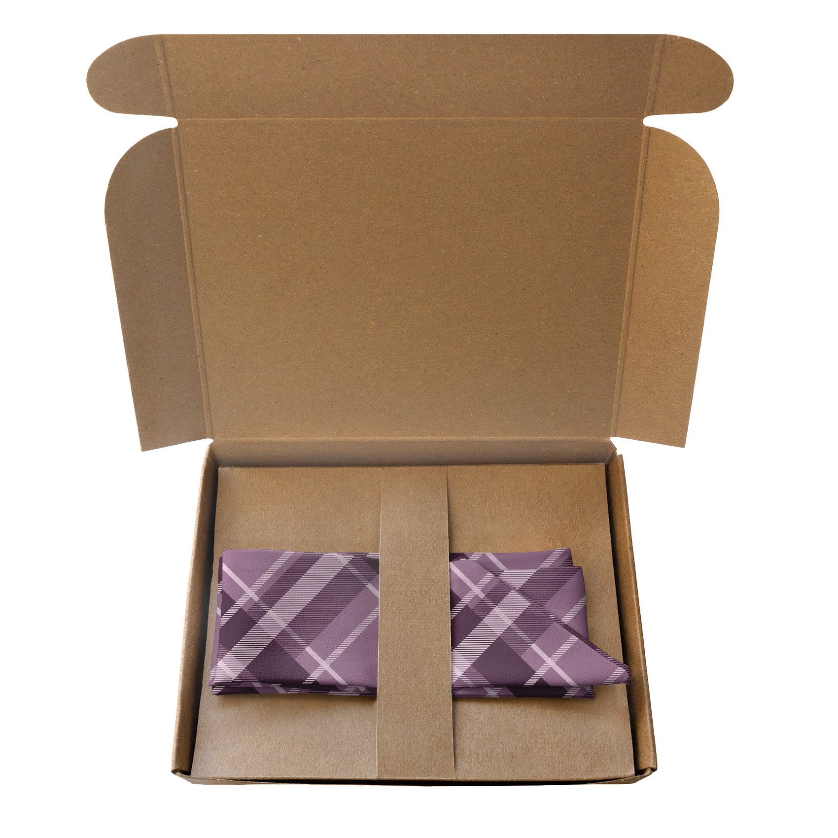 Regal Plaid Hair Scarf - Packaging - Knotty Tie Co.
