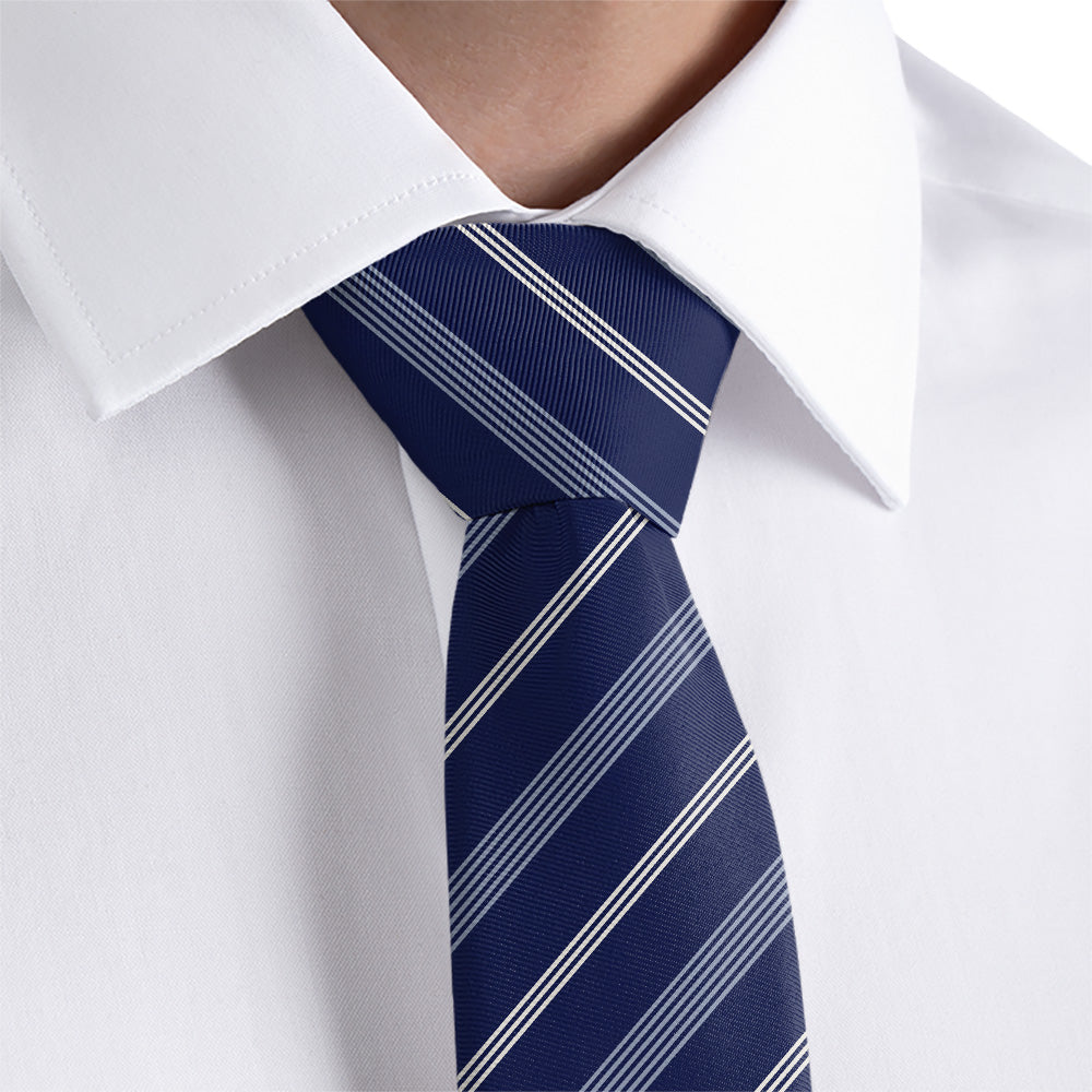 Regimental Stripe Necktie - Dress Shirt - Knotty Tie Co.