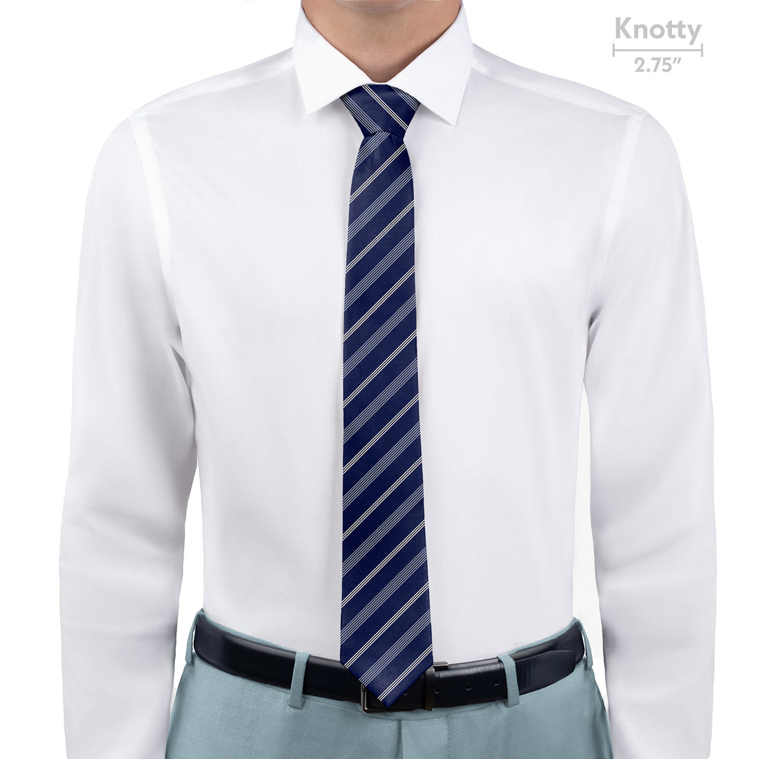 Regimental Stripe Necktie - Knotty - Knotty Tie Co.