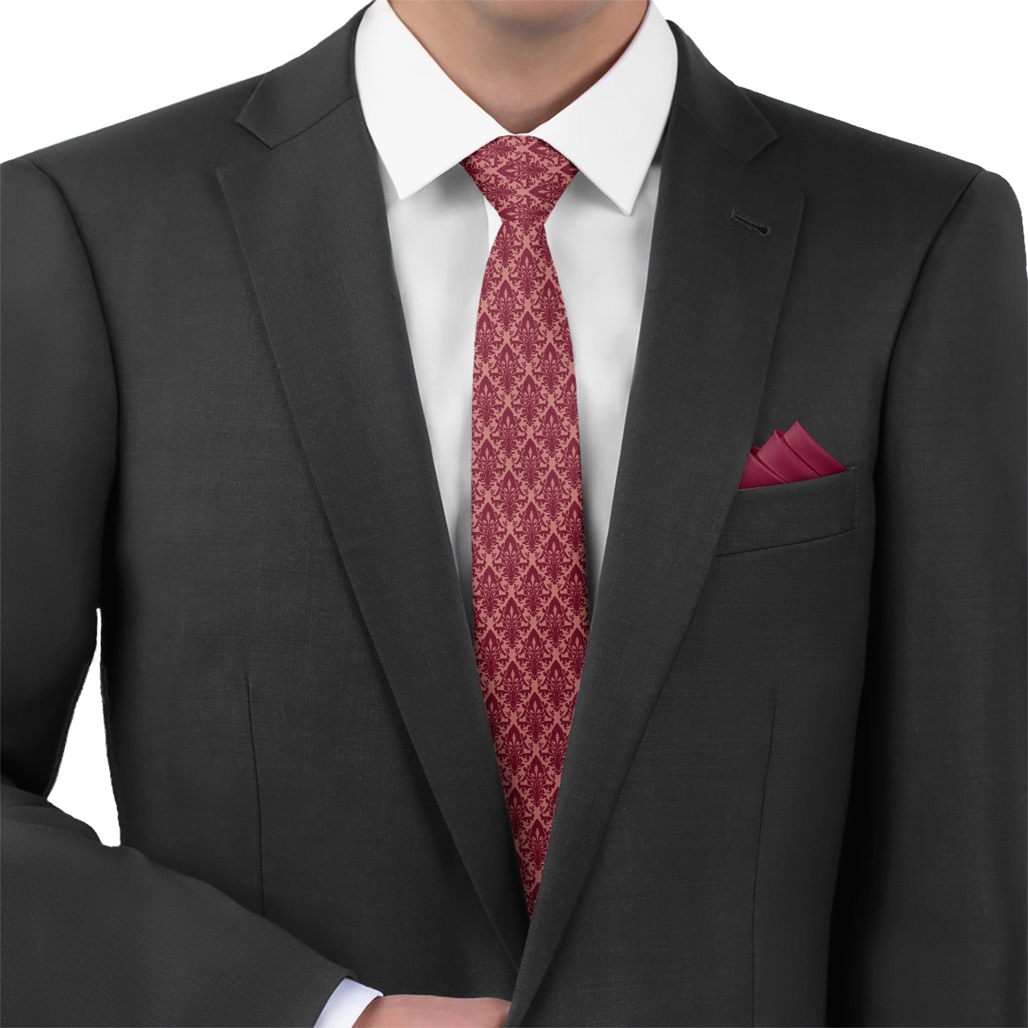 Regis Necktie - Matching Pocket Square - Knotty Tie Co.