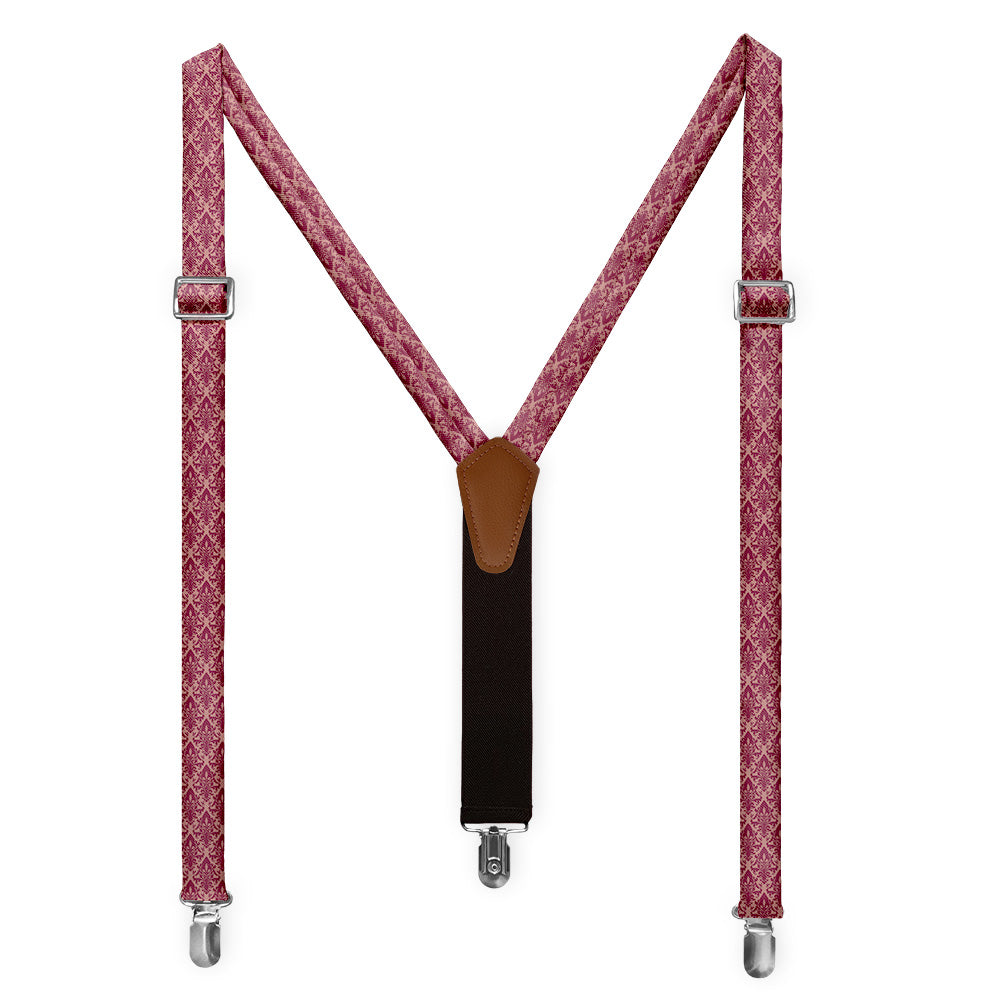 Regis Suspenders - Full Front View - Knotty Tie Co.