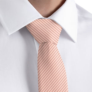Repp Stripe Necktie - Dress Shirt - Knotty Tie Co.