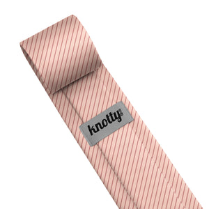 Repp Stripe Necktie - Tag - Knotty Tie Co.