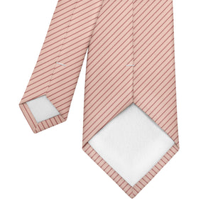 Repp Stripe Necktie - Tipping - Knotty Tie Co.