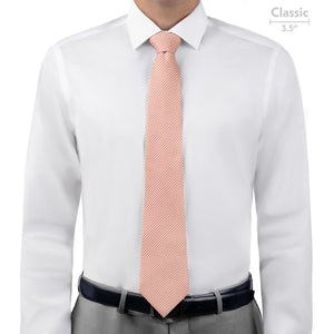 Repp Stripe Necktie - Classic  - Knotty Tie Co.