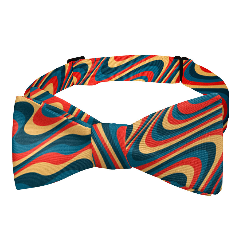 Retro Ripple Bow Tie - Self Tie Bow Tie - Knotty Tie Co.