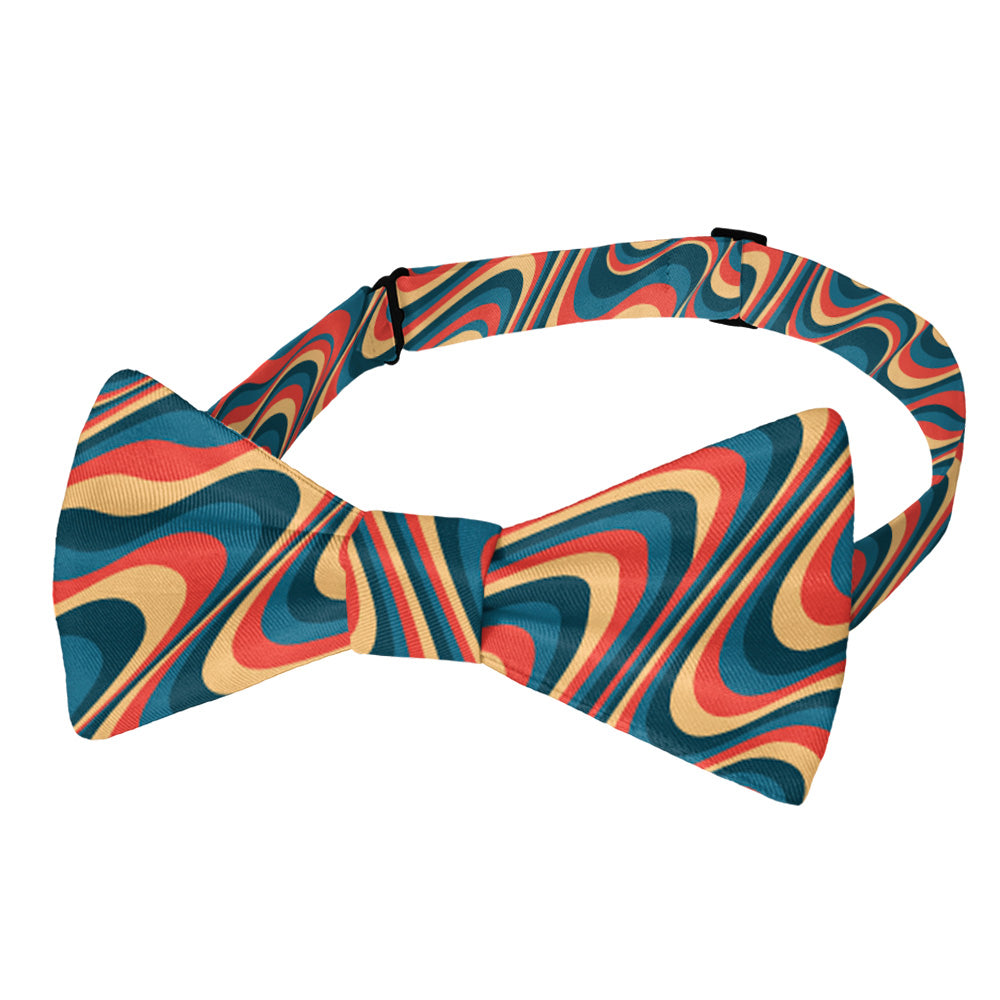 Retro Ripple Bow Tie - Pre-Tied Bow Tie - Knotty Tie Co.