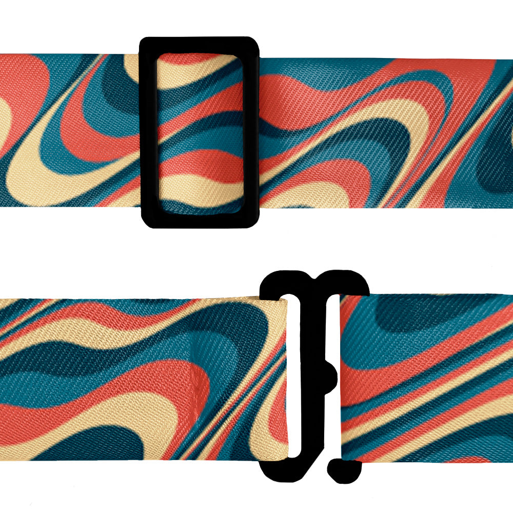 Retro Ripple Bow Tie - Bow Tie Hardware - Knotty Tie Co.