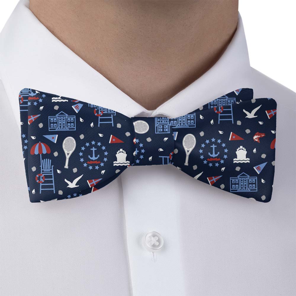 Rhode Island State Heritage Bow Tie - Bow Tie with Dress Shirt - Knotty Tie Co.