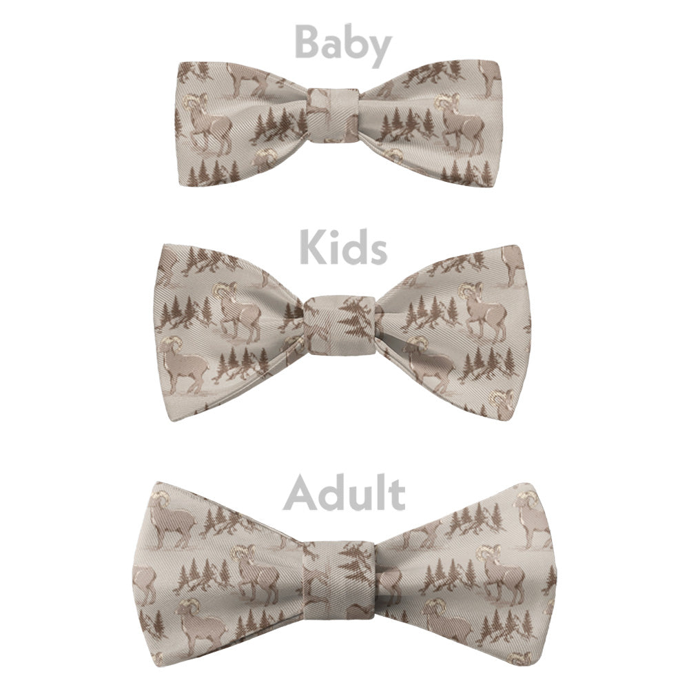 Ridgetop Ram Bow Tie - Bow Sizes - Knotty Tie Co.