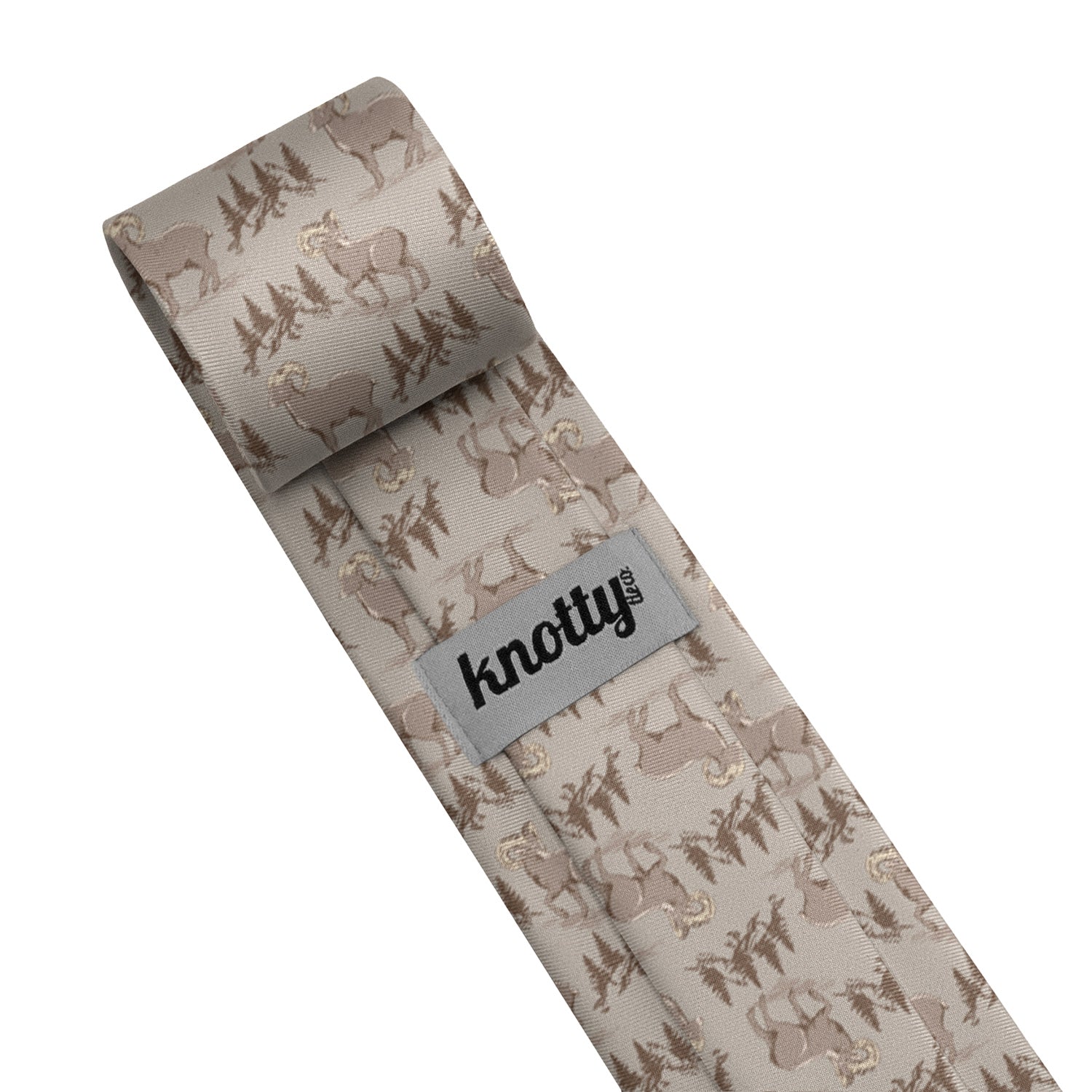 Ridgetop Ram Necktie - Tag - Knotty Tie Co.