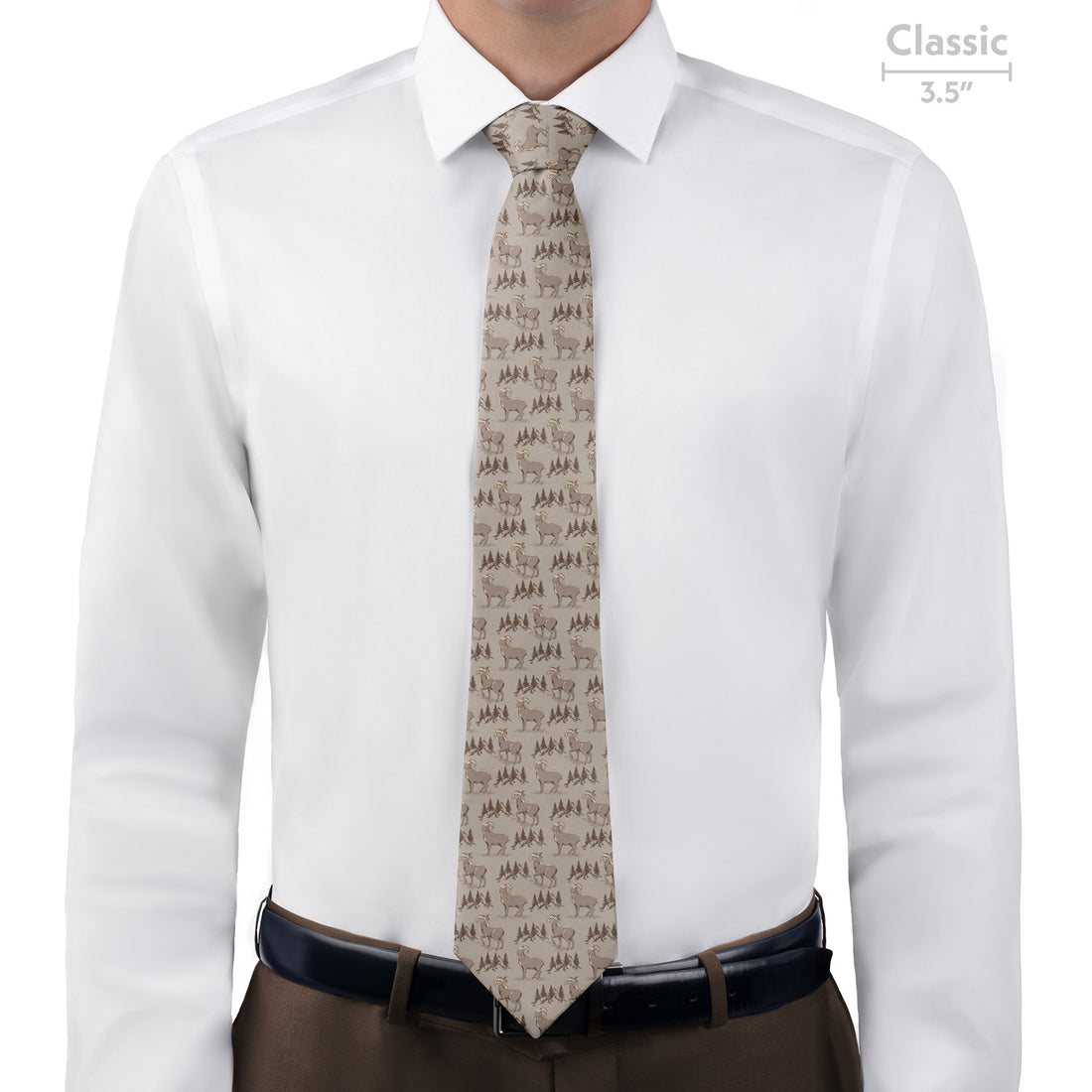 Ridgetop Ram Necktie - Classic  - Knotty Tie Co.