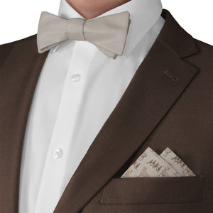 Ridgetop Ram Pocket Square - Matching Bow Tie - Knotty Tie Co.
