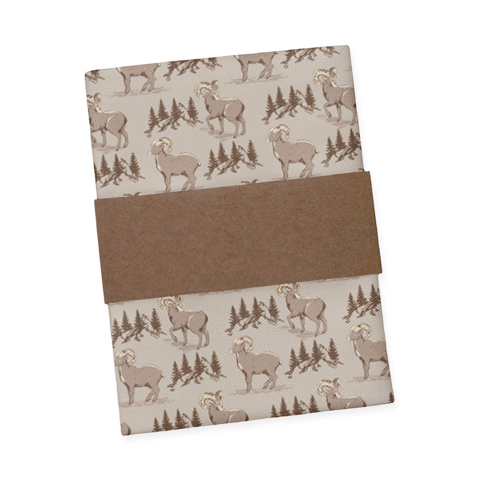 Ridgetop Ram Pocket Square - Packaging - Knotty Tie Co.