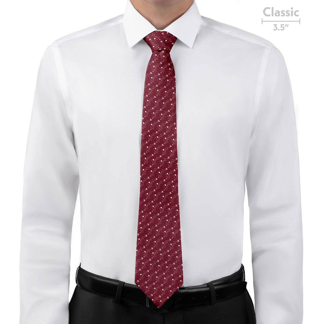 Riviere Floral Necktie - Classic - Knotty Tie Co.