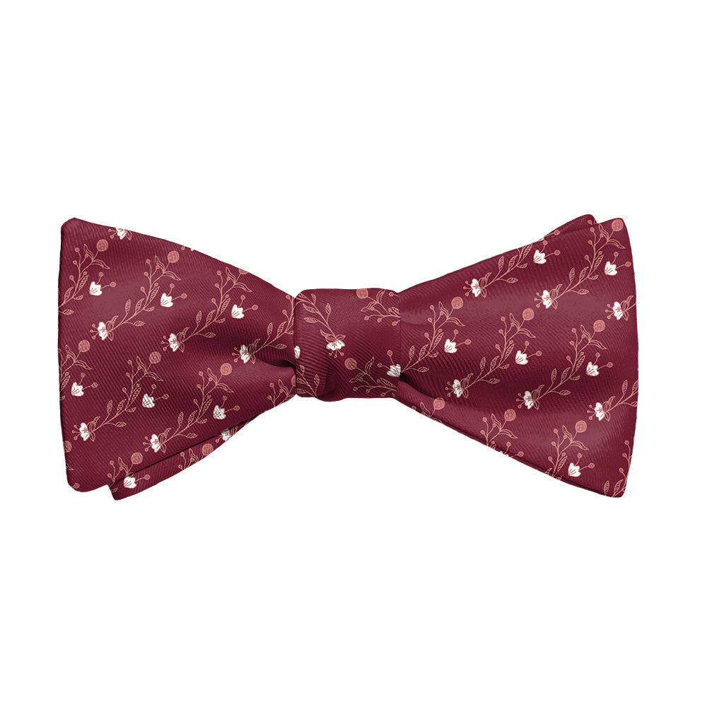Riviere Floral Bow Tie - Adult Standard Self-Tie 14-18" -  - Knotty Tie Co.