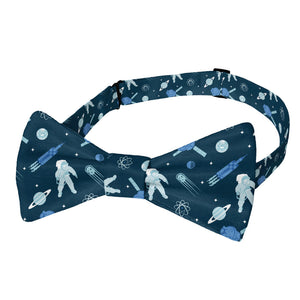 Rocket Man Space Bow Tie - Adult Pre-Tied 12-22" -  - Knotty Tie Co.