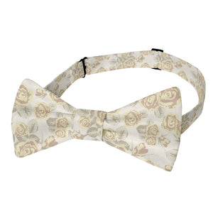 Rose Bud Floral Bow Tie - Adult Pre-Tied 12-22" -  - Knotty Tie Co.