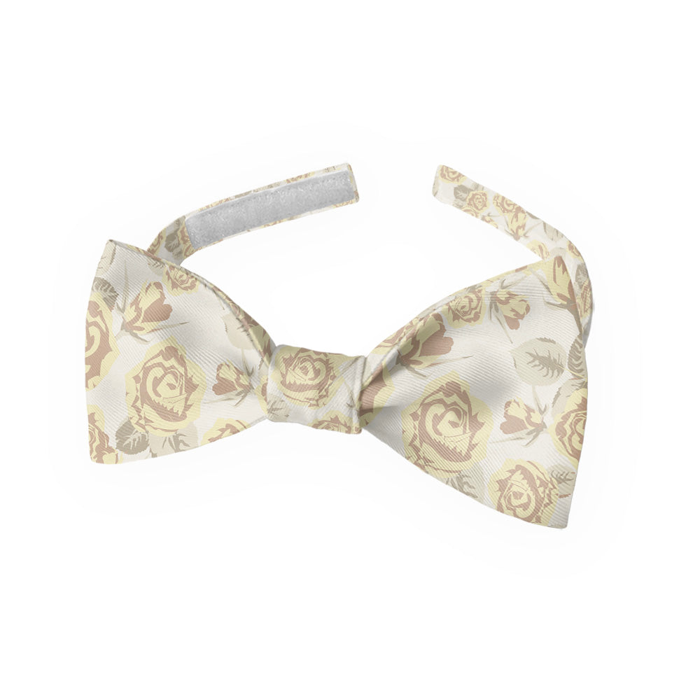 Rose Bud Floral Bow Tie - Kids Pre-Tied 9.5-12.5" -  - Knotty Tie Co.