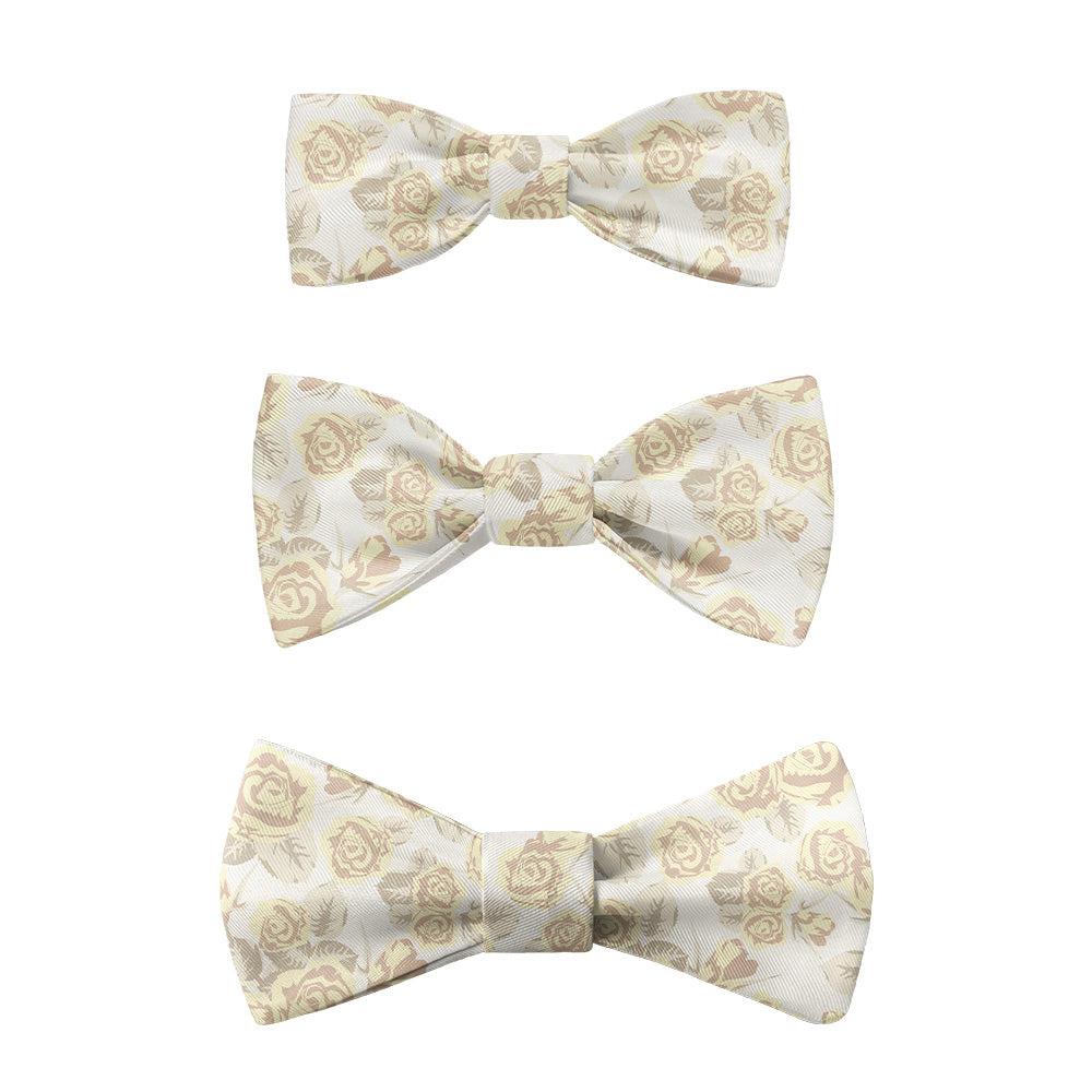 Rose Bud Floral Bow Tie -  -  - Knotty Tie Co.