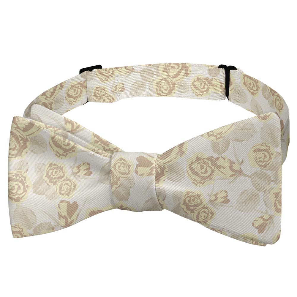 Rose Bud Floral Bow Tie - Self Tie Bow Tie - Knotty Tie Co.