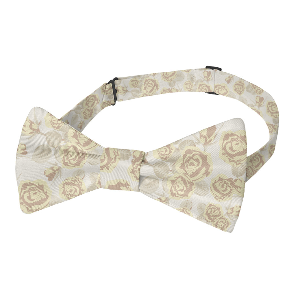 Rose Bud Floral Bow Tie - Pre-Tied Bow Tie - Knotty Tie Co.