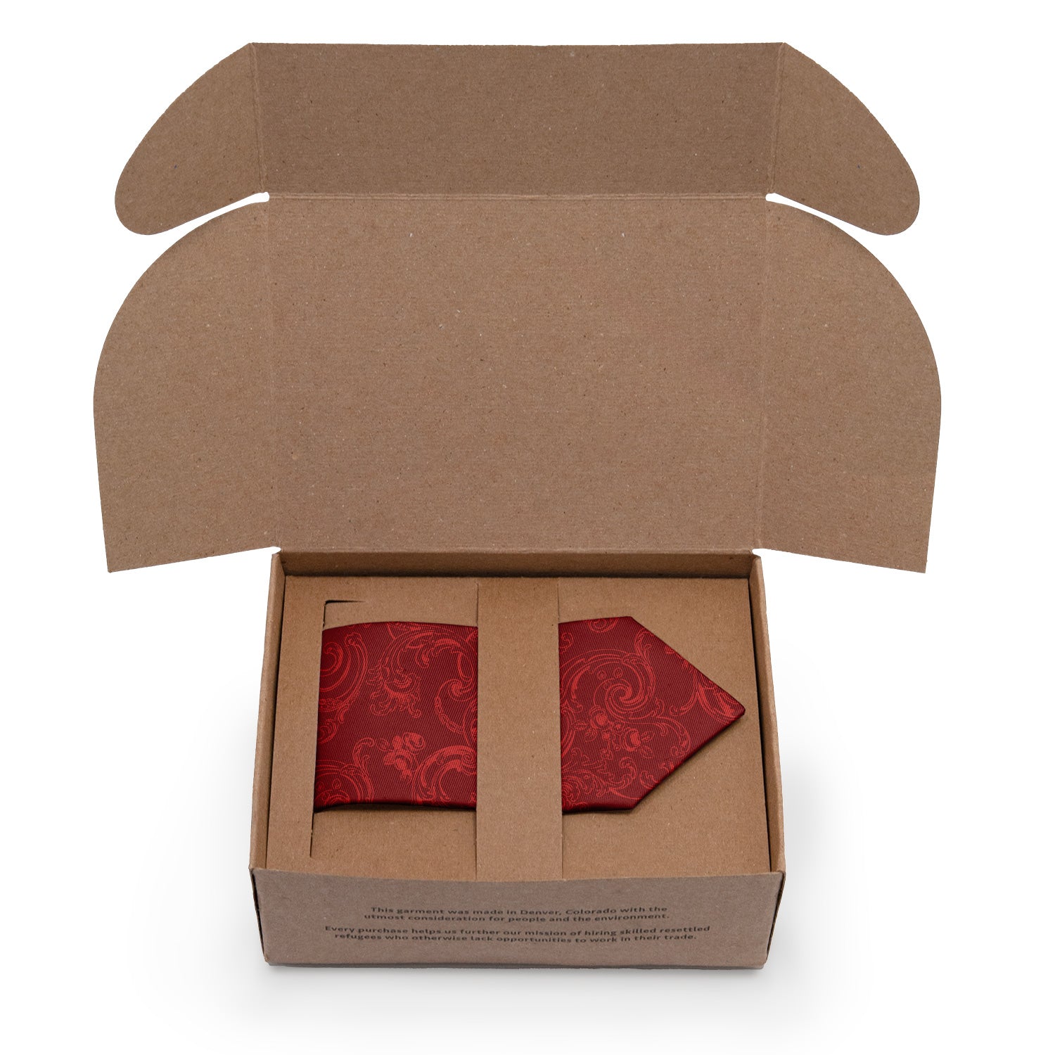 Royal Paisley Necktie - Packaging - Knotty Tie Co.