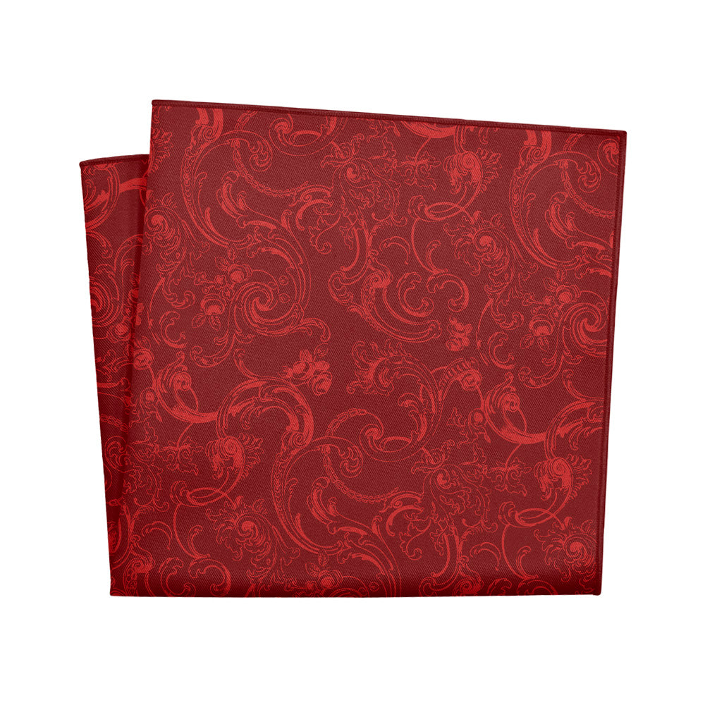 Royal Paisley Pocket Square - 12" Square - Knotty Tie Co.