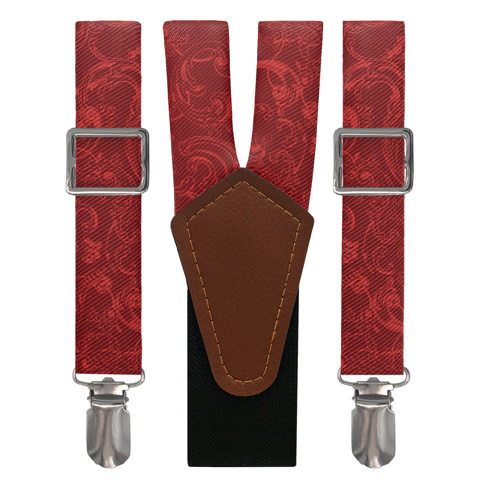 Royal Paisley Suspenders - Main View - Knotty Tie Co.