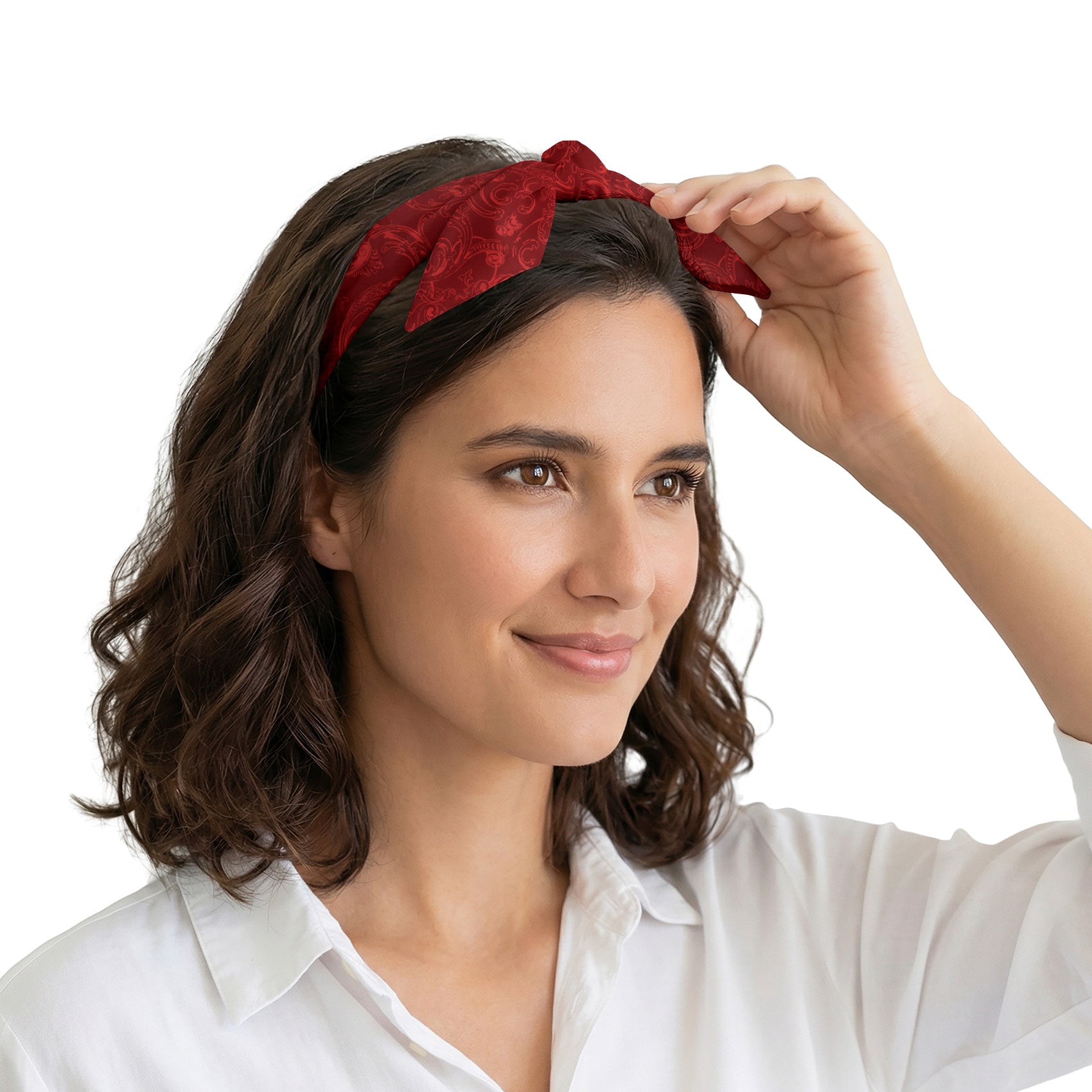 Royal Paisley Hair Scarf - Scarves for Women - Knotty Tie Co.