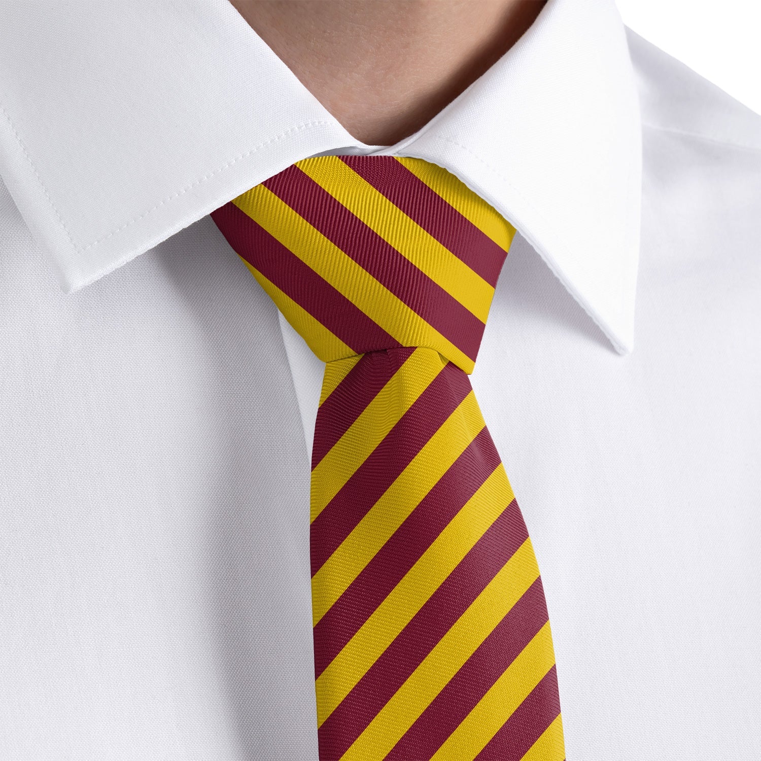 Rugby Stripe Necktie - Dress Shirt - Knotty Tie Co.