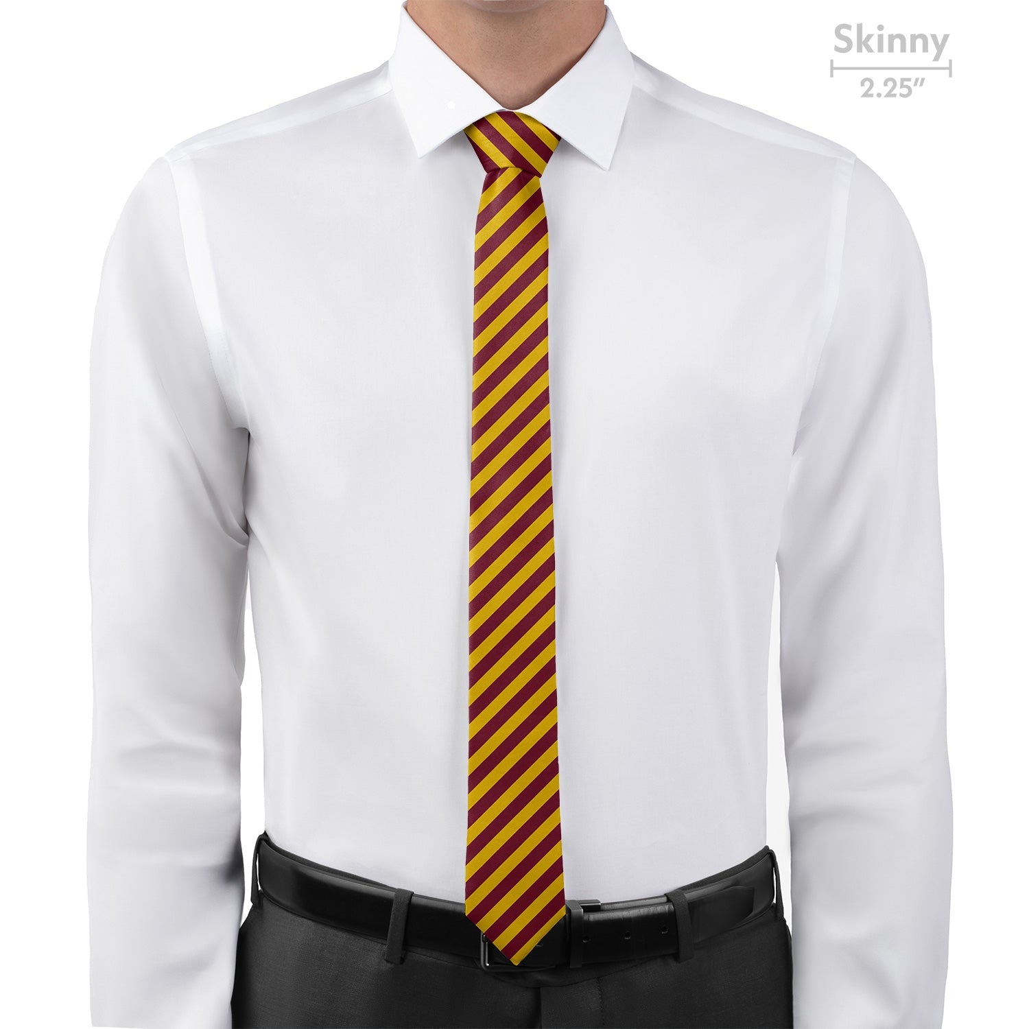 Rugby Stripe Necktie - Skinny - Knotty Tie Co.