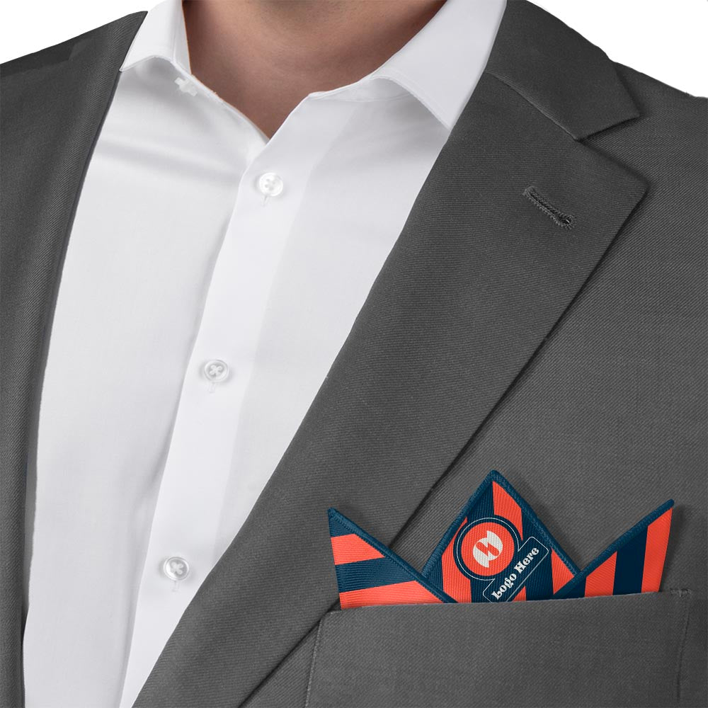 Rugby 1 Logo Pocket Square