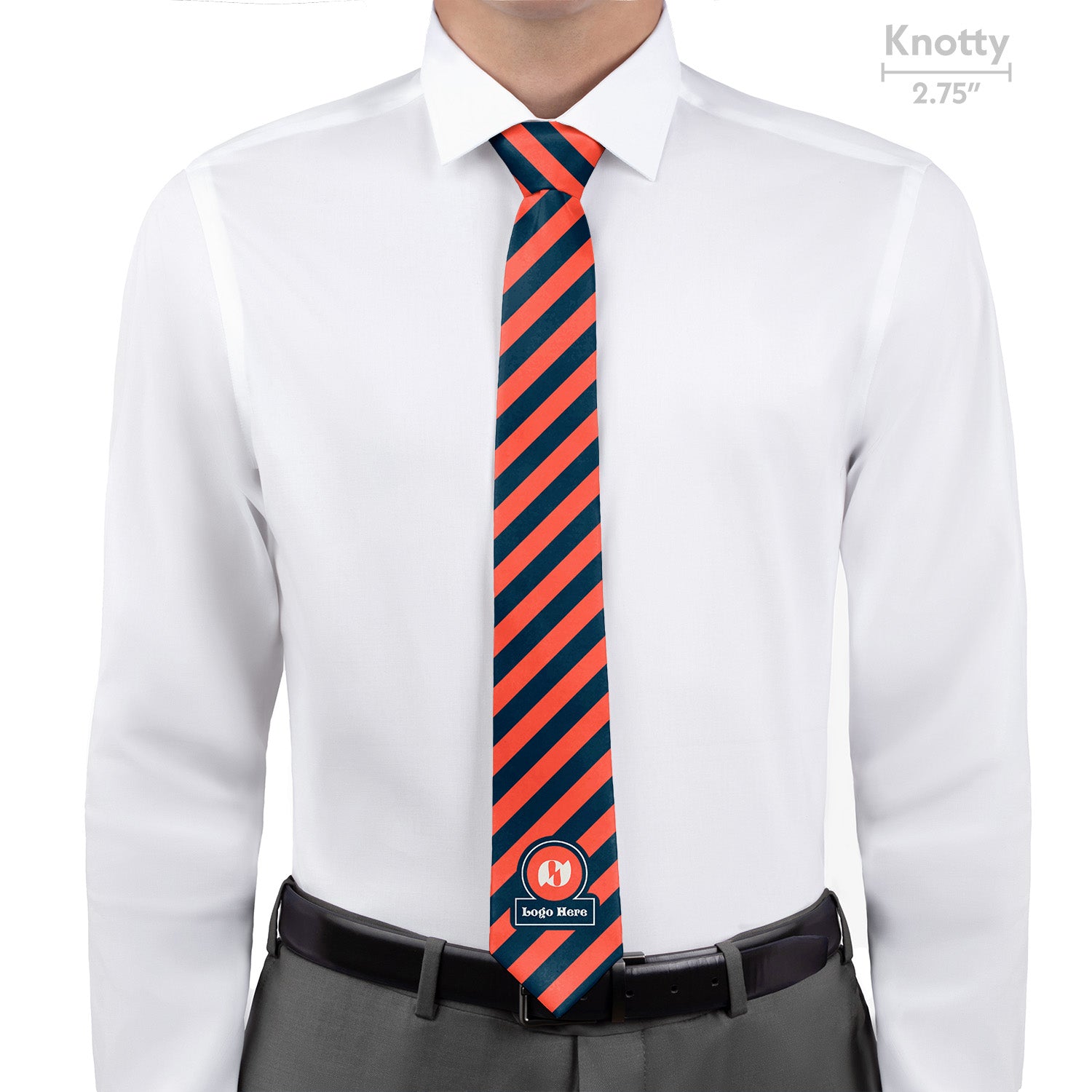 Custom Rugby 1 Logo Tie - Knotty - Knotty Tie Co.