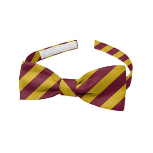 Rugby Stripe Bow Tie - Baby Pre-Tied 9.5-12.5" -  - Knotty Tie Co.
