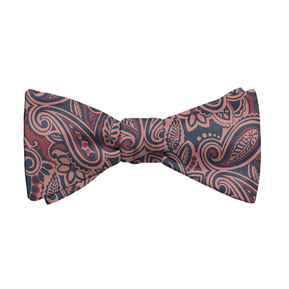 Rustica Paisley Bow Tie - Adult Standard Self-Tie 14-18" -  - Knotty Tie Co.