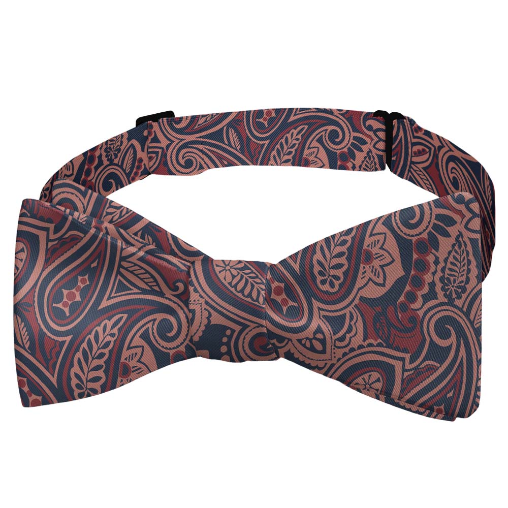 Rustica Paisley Bow Tie - Self Tie Bow Tie - Knotty Tie Co.