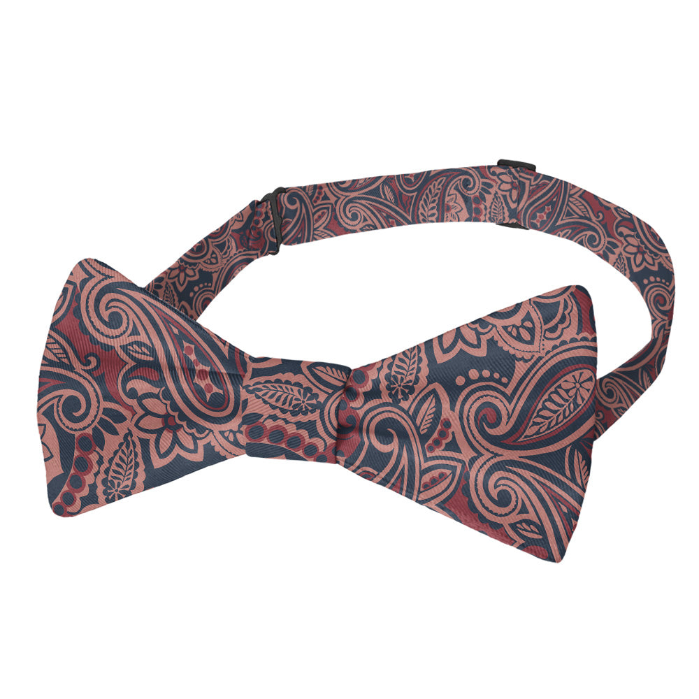 Rustica Paisley Bow Tie - Pre-Tied Bow Tie - Knotty Tie Co.