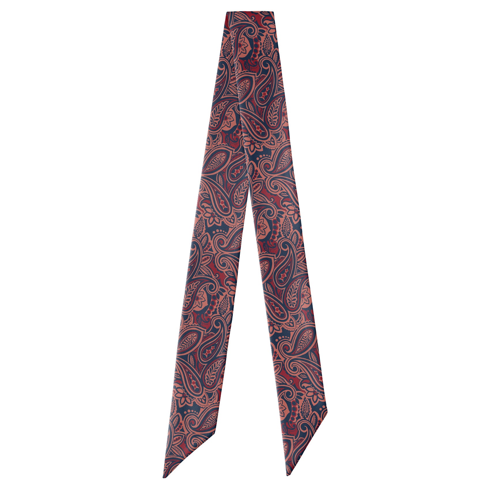 Rustica Paisley Hair Scarf - Full View of Hair Scarf - Knotty Tie Co.